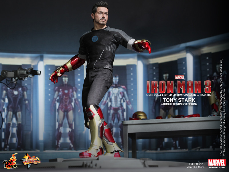 トニー・スターク MMS191 アイアンマン3 フィギュア アイアンマン3 トニー・スターク MMS191 Hot Toys - MMS191