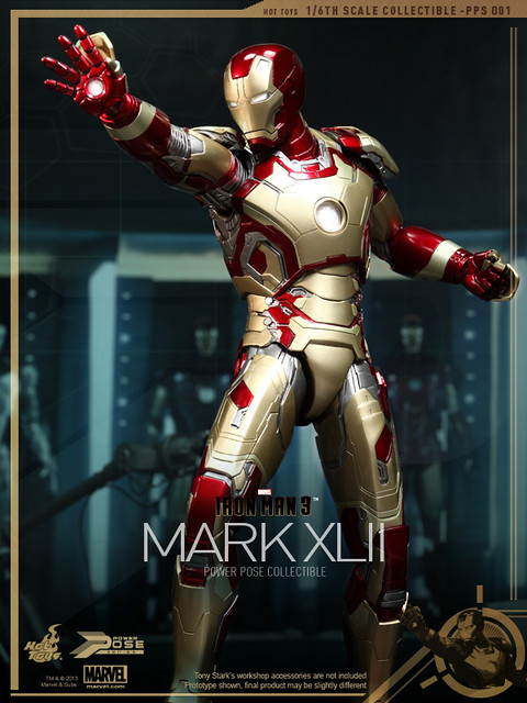 Hot Toys - PPS001 - 鋼鐵人3 1/6比例馬克42