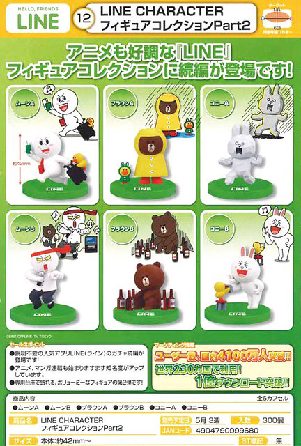 Line 轉蛋 場景組 第2彈