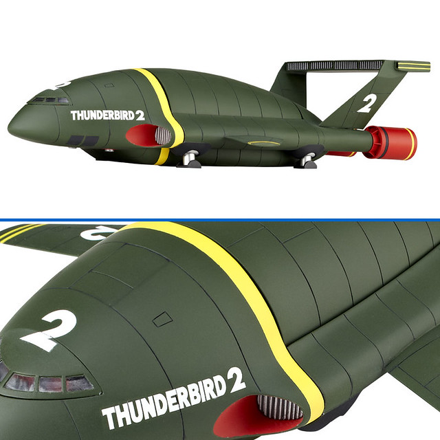 海洋堂REVOLTECH Thunderbird 2 雷鳥神機隊2號機| 玩具人Toy People News