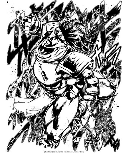 BANDAI - JOJO冒險野郎『歐啦歐拉T恤』