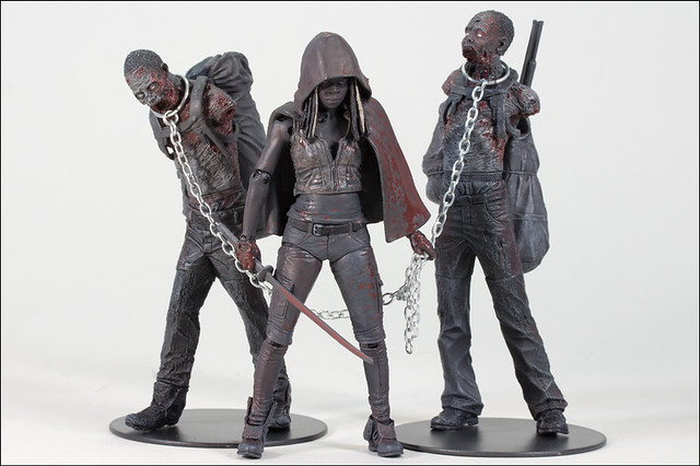 McFarlane Toys - 「陰屍路」黑白血腥米瓊恩三人包