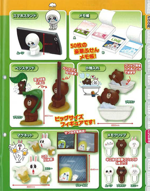 Line 實用小物系列轉蛋 第二彈