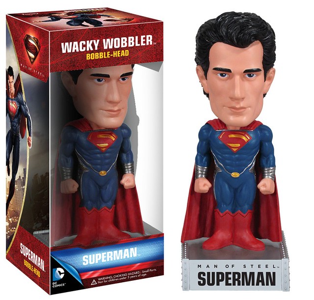 FUNKO WACKY WOBBLER 系列 Man of Steel 超人：鋼鐵英雄