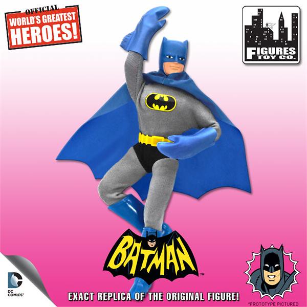 Figures Toy Company 超療愈 8 吋 蝙蝠俠漫畫版吊卡玩具