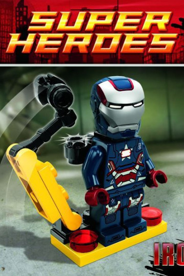 LEGO Marvel Super Heroes 限定版【鋼鐵愛國者】人偶