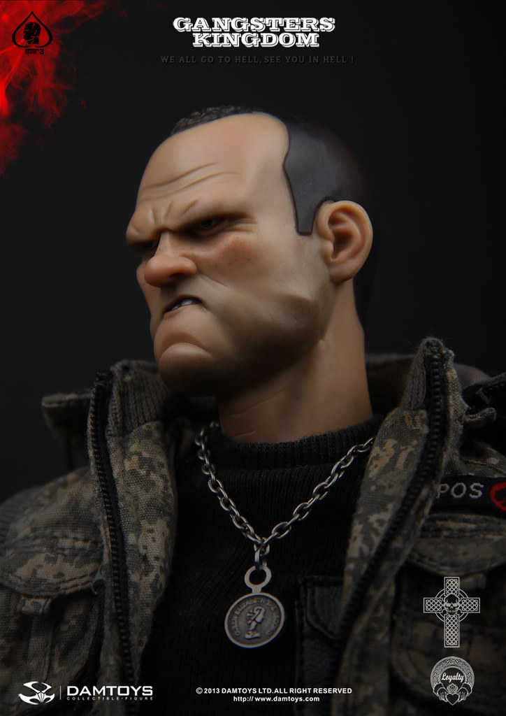 DAMTOYS – 1/6 黑幫王國：黑桃3（Spade 3） 