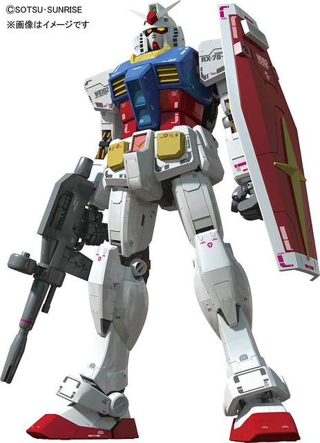 BANDAI - MG 1/100 RX-78-2 鋼彈Ver.3.0
