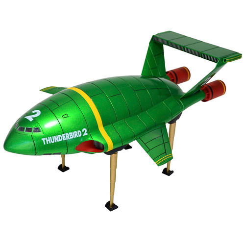 海洋堂 REVOLTECH Thunderbird 2 雷鳥神機隊 2號機(電鍍配色版) 