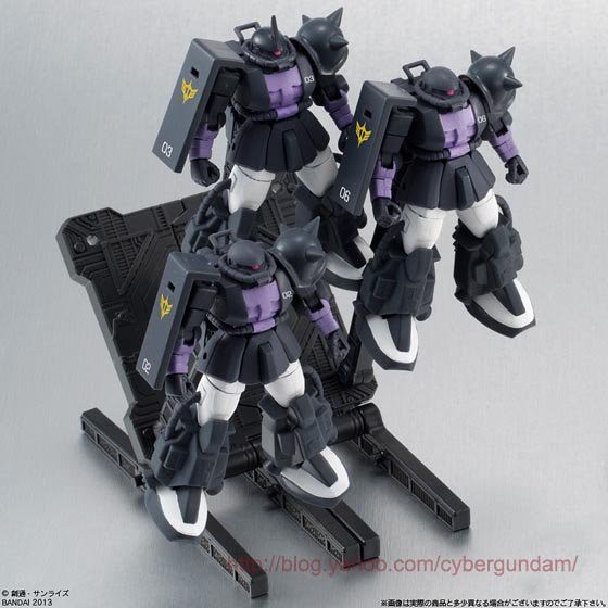 BANDAI GUNDAM Assault Kingdom EX2 高機動型薩克 黑色三連星