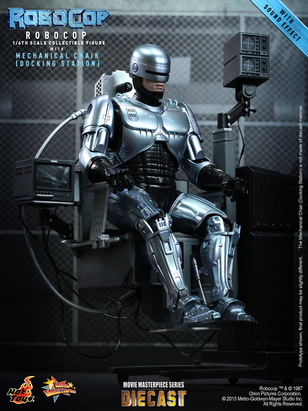 Hot Toys - MMS203D05 - 1/6比例 機器戰警 / 機械椅 套裝組合