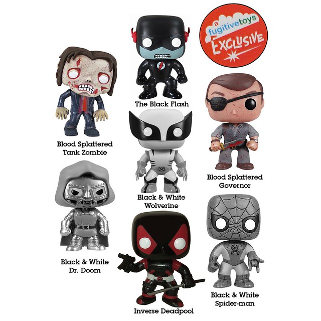 SDCC 2013 FUNKO X fugitive toys 聯名限定商品 網路預購限時加開