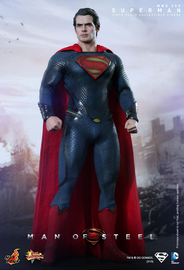 Hot Toys - MMS200 - 超人：鋼鐵英雄：1/6 比例 超人