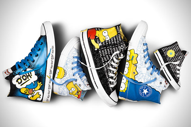 The Simpsons X Converse 聯名鞋款