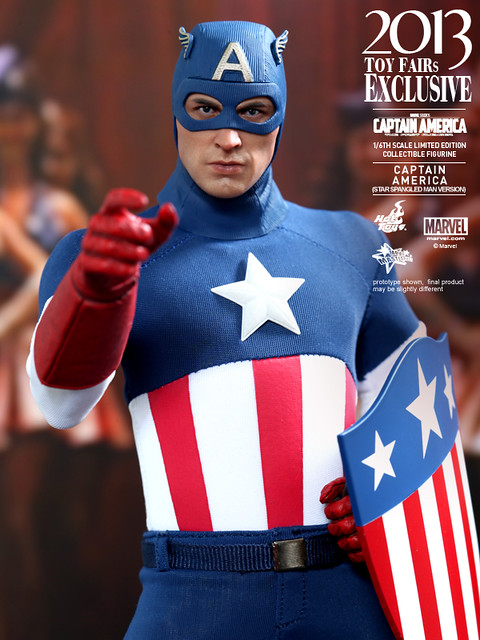 Hot Toys – MMS205 – 美國隊長：1/6 比例 美國隊長（勞軍版）