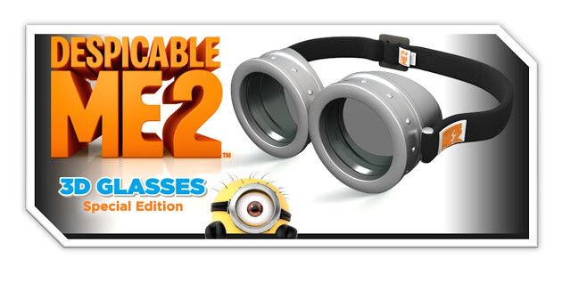 Look3D – 神偷奶爸 2 黃色小小兵 DAVE 3D 眼鏡