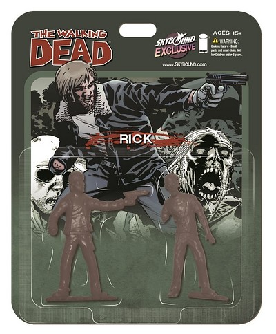 Skybound – SDCC 2013 陰屍路限定 Grimes, Carl, Negan 三種模式PVC 模型