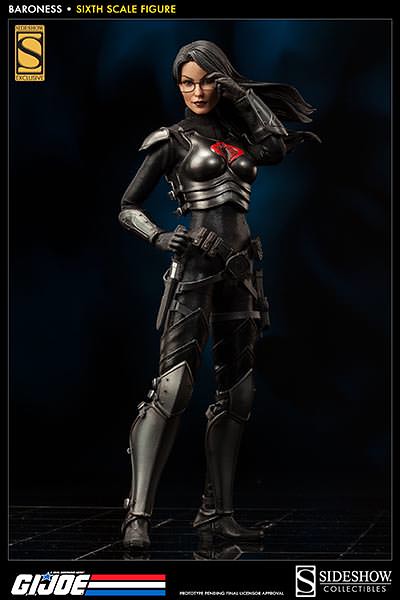 G.I. JOE 眼鏡蛇幹部“男爵夫人”登上1/6 平台！～