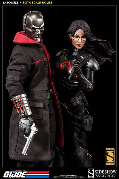 G.I. JOE 眼鏡蛇幹部“男爵夫人”登上1/6 平台！～