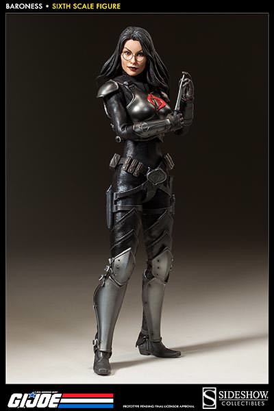 G.I. JOE 眼鏡蛇幹部“男爵夫人”登上1/6 平台！～