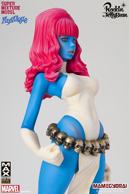 (未使用･未開封品)SUPER MIXTURE MODEL/ MARVEL VS. ROCKIN' JELLY BEAN Vol.2: MYSTIQUE MARVEL × Rockin'Jelly Bean 第二彈- 美艷魔形女