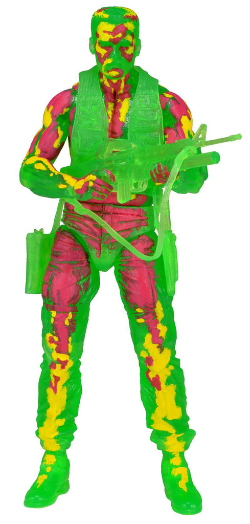 NECA 7吋終極戰士第11彈～ 熱感應塗裝達奇少校實在是酷斃啦！～