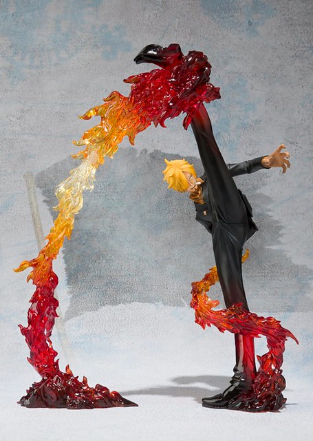 海賊王Figuarts ZERO 香吉士 惡魔風腳 畫龍點睛SHOT 攻擊招式版本