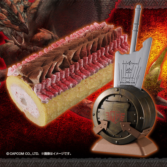 緊急任務！BANDAI“キャラ食” 雄火龍蛋糕捲吃起來到底是什麼滋味呢？