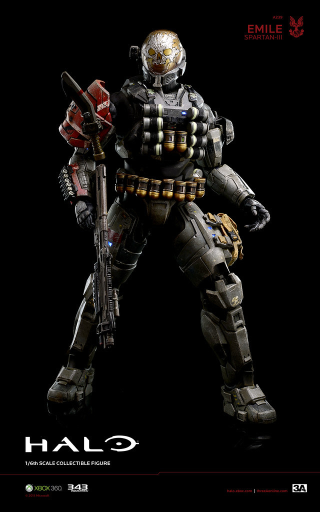 threeA - 「最後一戰：瑞曲之戰」:Emile A-239 與 Spartan Mark V EVA