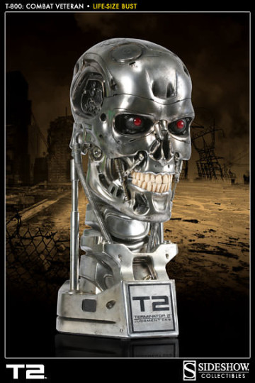 「魔鬼終結者2」15週年紀念T-800 內骨骼 胸像 決定再次販售！！！