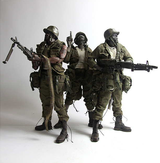 threeA - AKLUB Dead Easy Corp ZOMB MD CRACK ZOMB SOLDIERS set