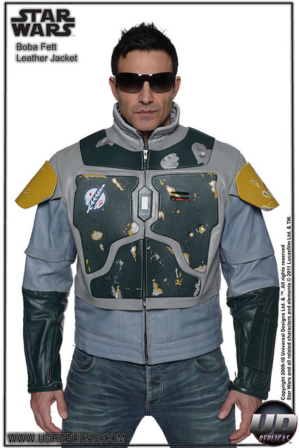 UD REPLICAS – 波巴．費特 BOBA FETT™ 真皮造型街頭夾克