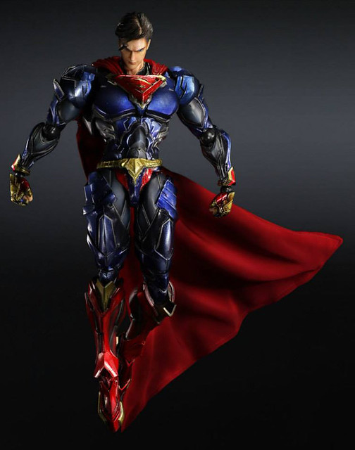 Play Arts 改 DC COMICS 變體版新作二連發！「超人」& 「Supergirl」