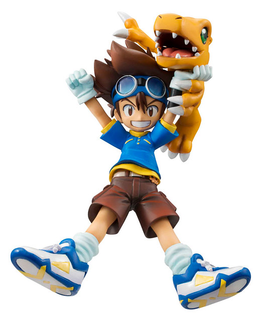 Megahouse 數碼寶貝 八神太一 和 亞古獸 / 石田大和 與 加布獸