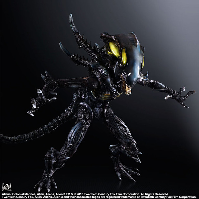 Play Arts 改「異形：殖民戰隊」：Spitter