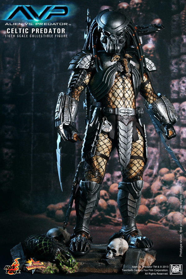 Hot Toys – MMS221 –異形戰場: 1/6比例 Celtic 終極戰士（鬼面）