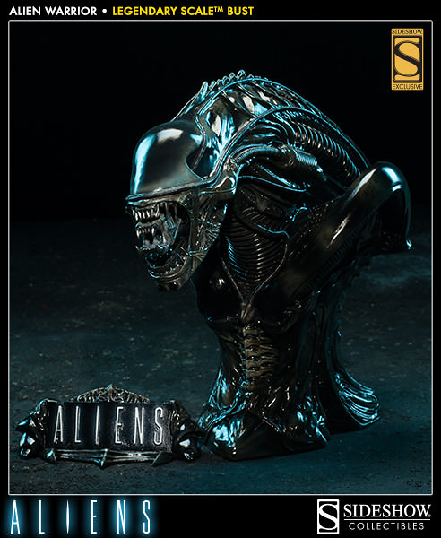 Sideshow 「異形2」異形戰士（Alien Warrior ）傳奇系列胸像