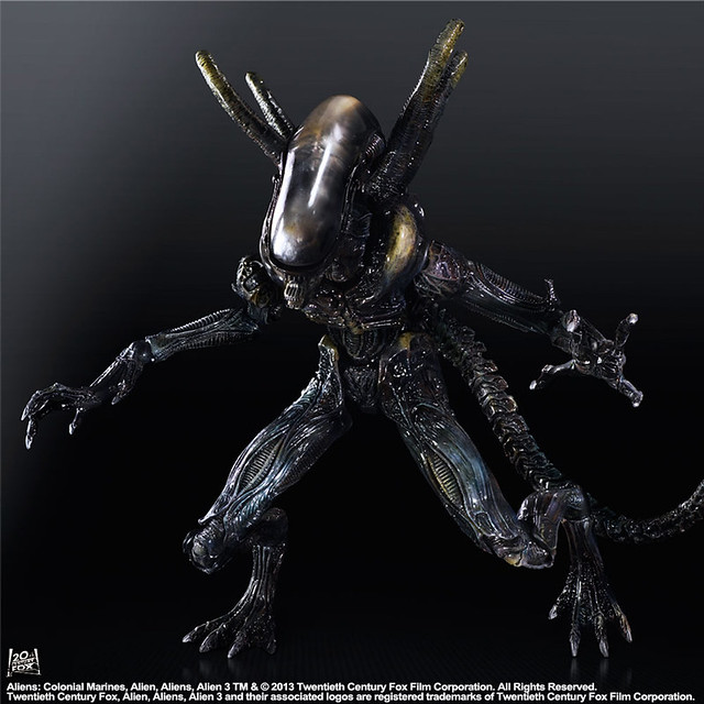 Play Arts 改「異形：殖民戰隊」：異形（Lurker）