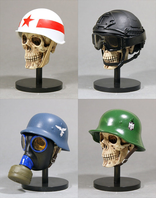 1/6 鋼盔系列第二彈！TEPPACHI IInd 1/6 戦闘用ヘルメットコレクション