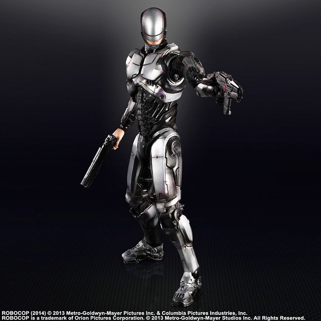 Play Arts改 機器戰警  Robocop Ver. 1.0 和3.0 版本