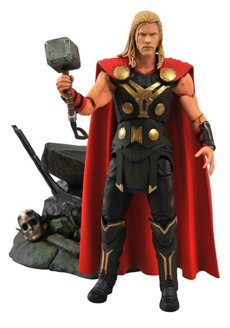 Marvel Select – 雷神索爾2：黑暗世界 索爾大戰珍·佛斯特 Thor & Jane Foster