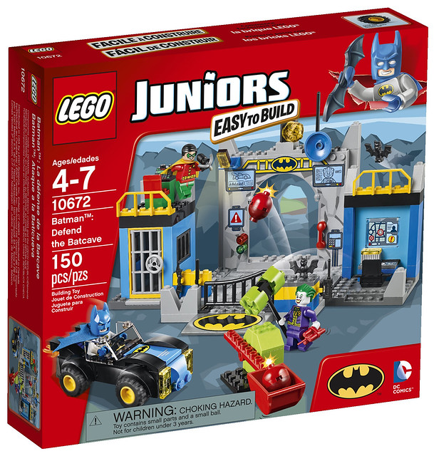 60年代經典蝙蝠俠登場！LEGO Juniors 10672 蝙蝠洞保衛戰