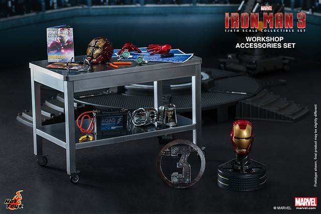 Hot Toys ACS002 - Iron Man 3 - Workshop Accessories Set