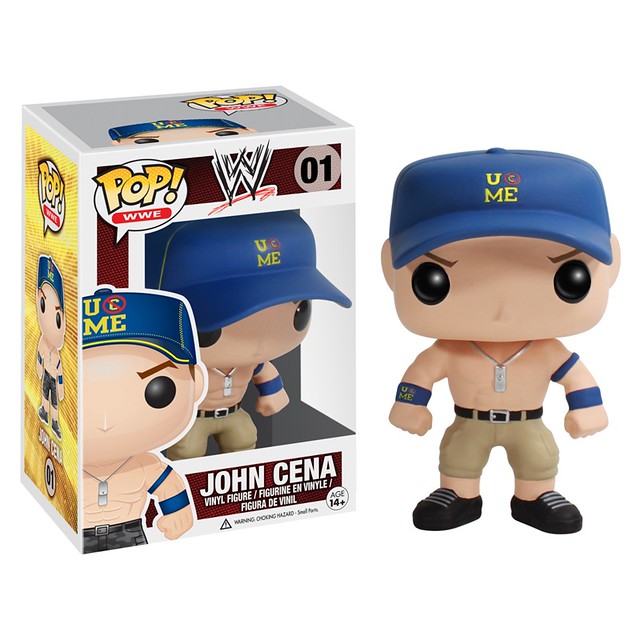 FUNKO POP! WWE 系列 火爆美國職業摔角選手登場