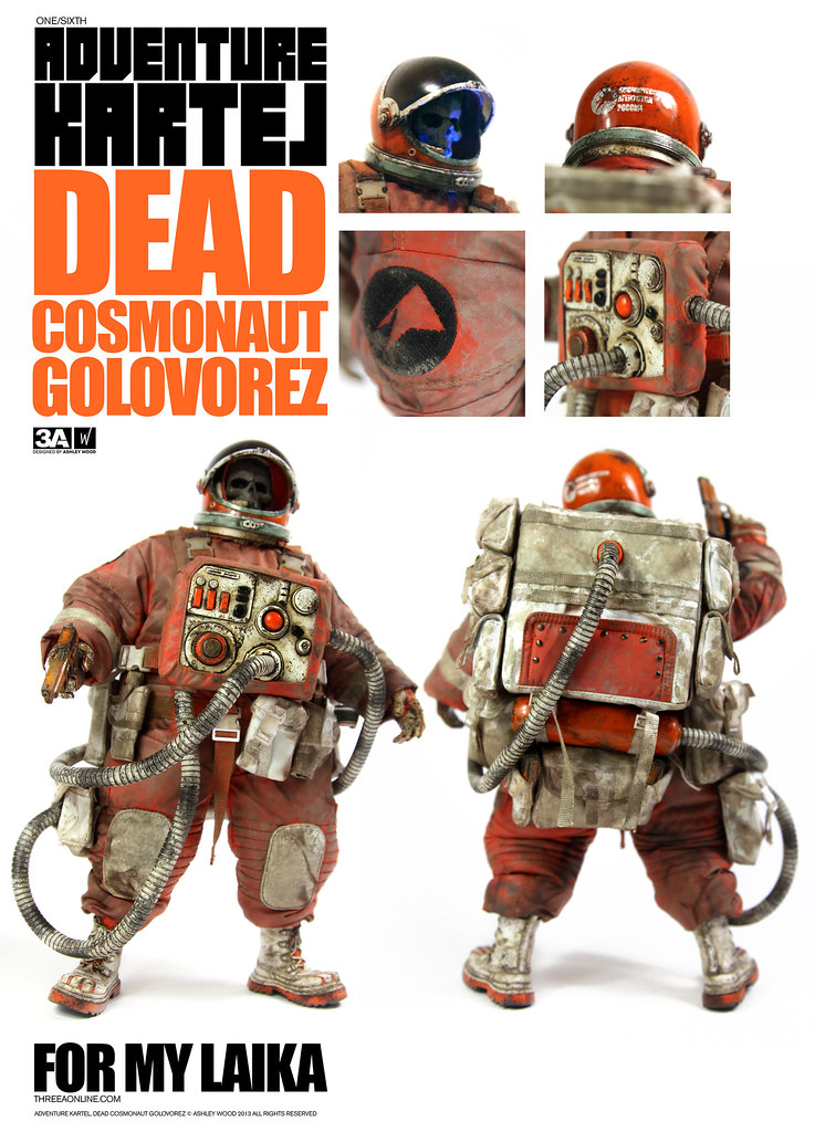 threeA - 死亡太空黑幫零售版/ DEAD COSMONAUT GOLOVOREZ | 玩具人Toy