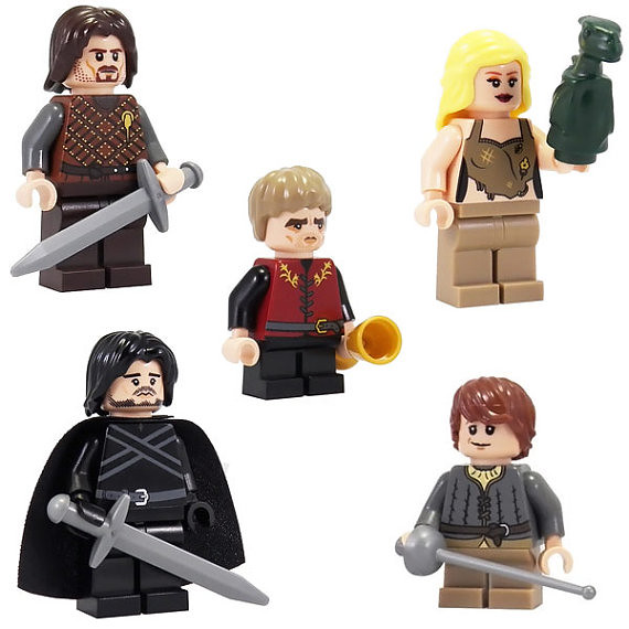冰與火 權力遊戲 LEGO MOC 人偶