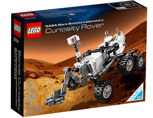 Lego curiosity rover