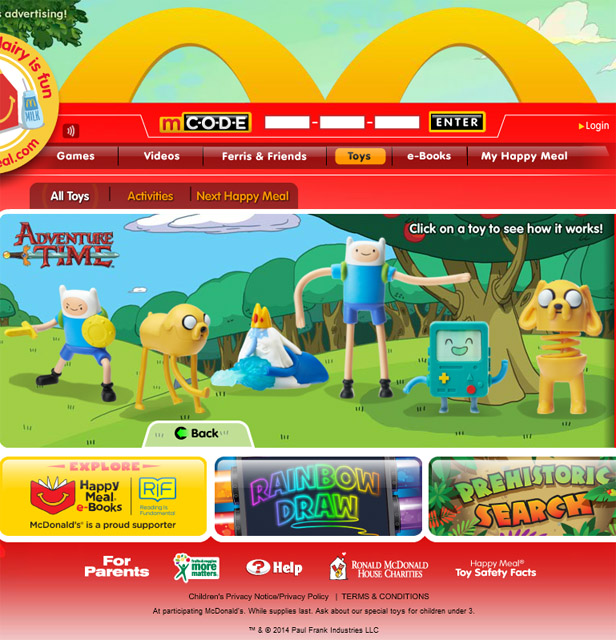 快樂兒童餐 最新贈品 Adventure Time 探險活寶系列