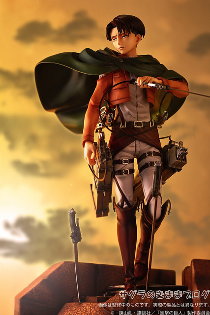 PULCHRA - 進擊的巨人 1/7 比例 人類最強士兵：里維