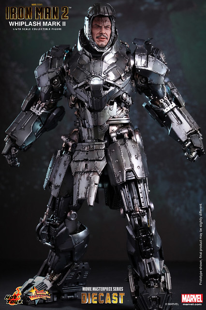 【追加新圖】Hot Toys - MMS237D06 - 鋼鐵人2: 1/6比例 鞭狂馬克2 Whiplash Mark II